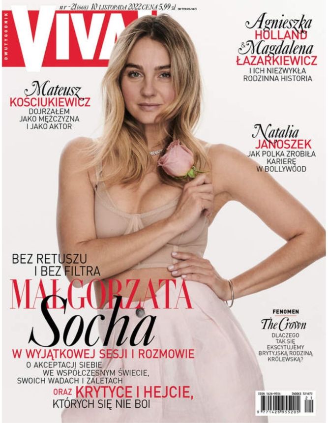 VIVA! POLAND magazine side cover 10 November 2022