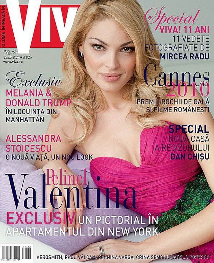 VIVA! ROMANIA magazine side cover  June 2010