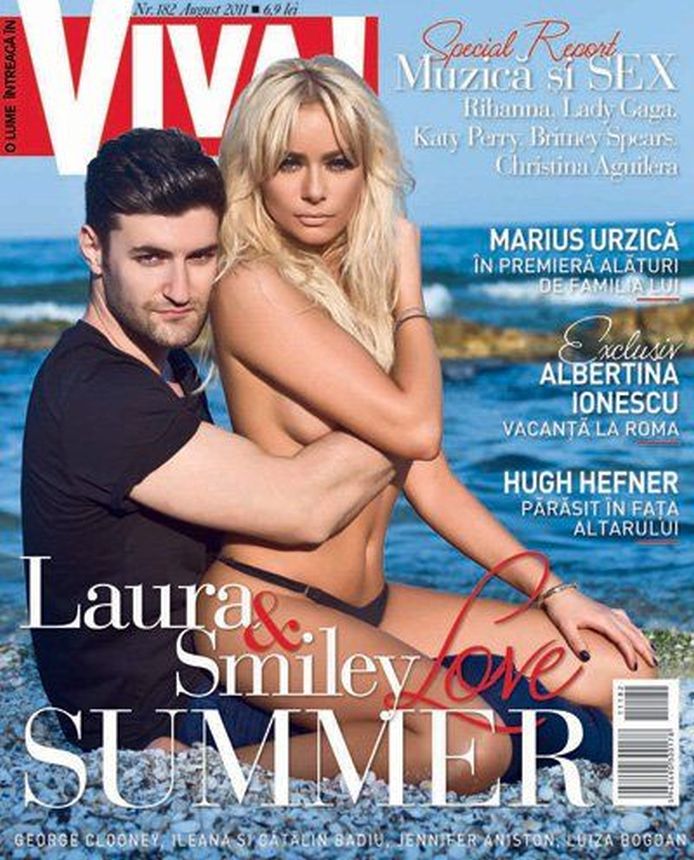 VIVA! ROMANIA magazine side cover  August 2011