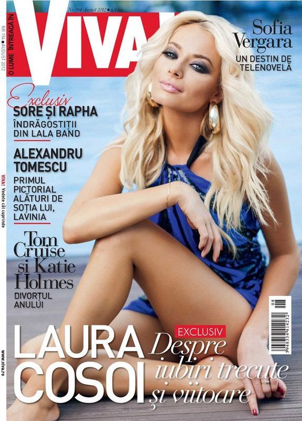 VIVA! ROMANIA magazine side cover  August 2012