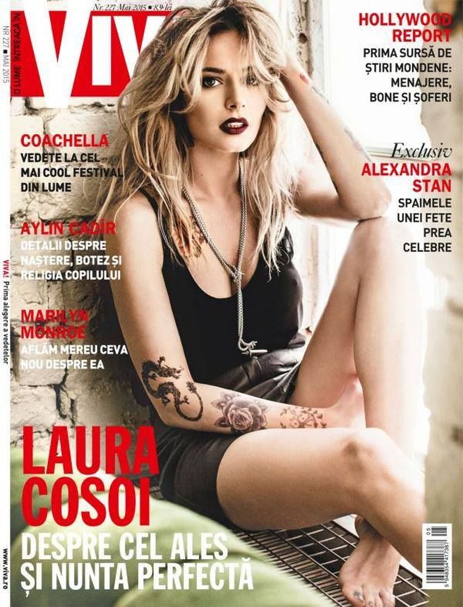VIVA! ROMANIA magazine side cover  May 2015