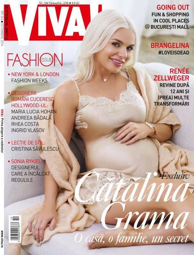 VIVA! ROMANIA magazine side cover  October 2016