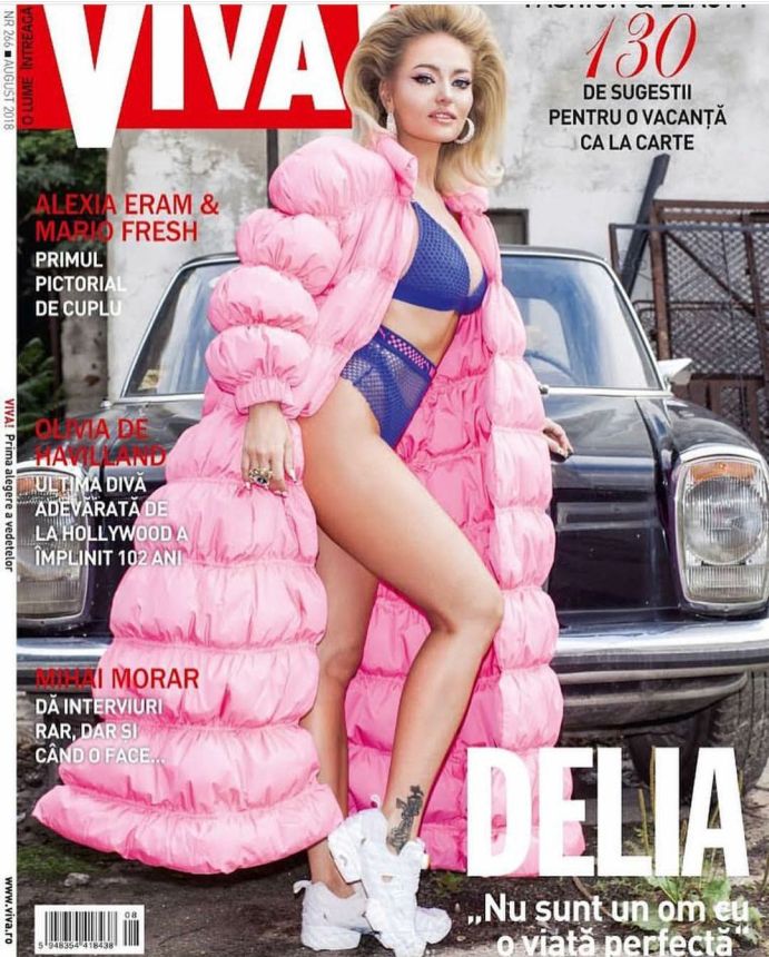 VIVA! ROMANIA magazine side cover  August 2018