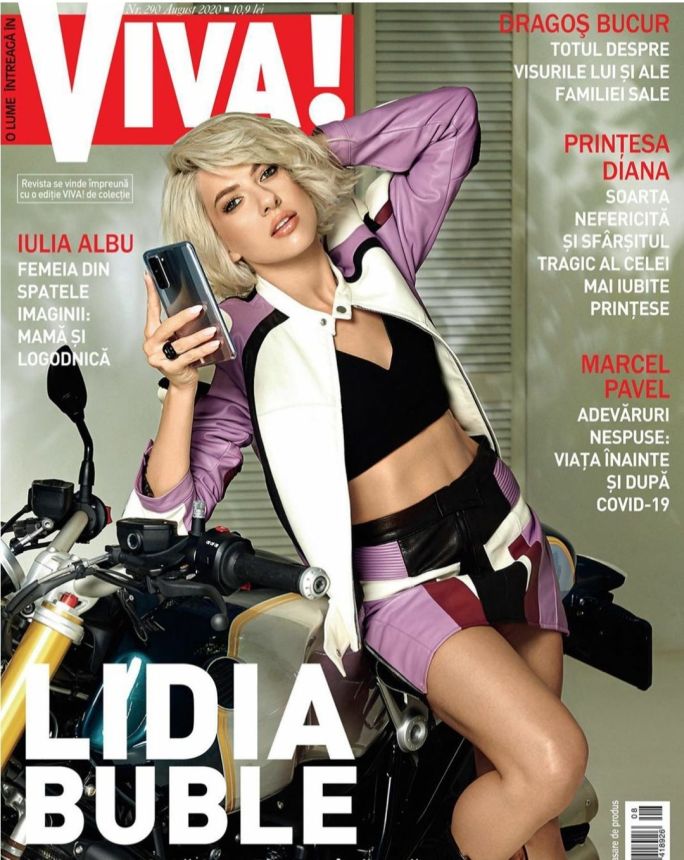 VIVA! ROMANIA magazine side cover  August 2020