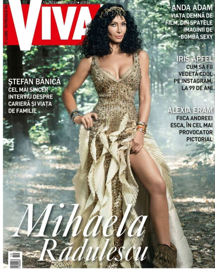 VIVA! ROMANIA magazine side cover  October 2020