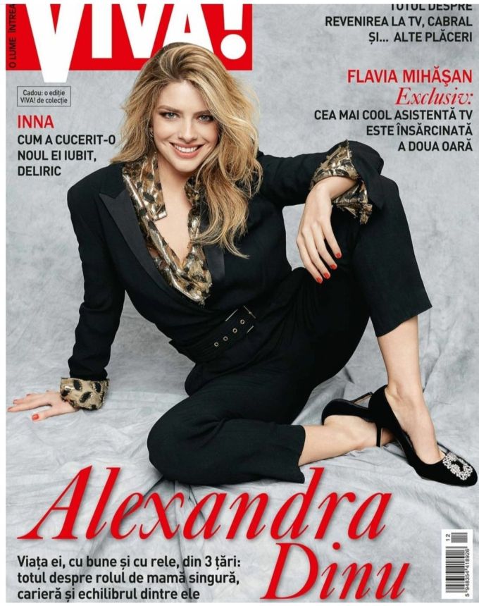 VIVA! ROMANIA magazine side cover  December 2020