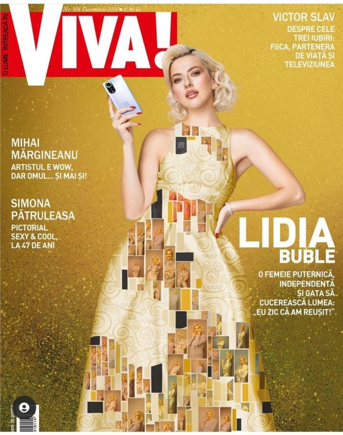 VIVA! ROMANIA magazine side cover  December 2021