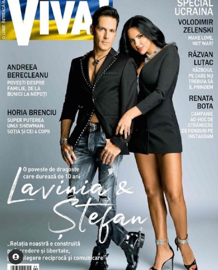 VIVA! ROMANIA magazine side cover  April 2022