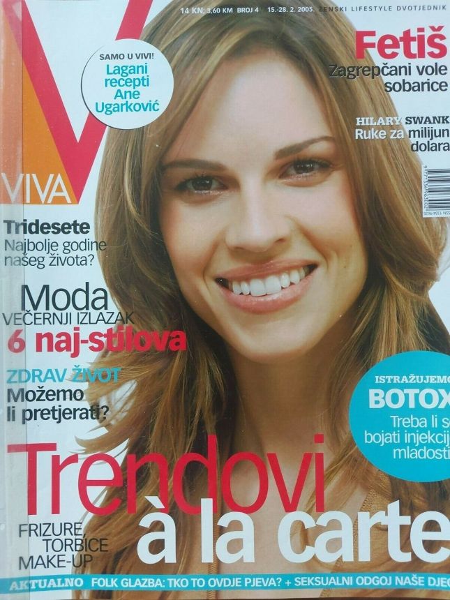 VIVA CROATIA magazine side cover Issue 4 15 February 2005