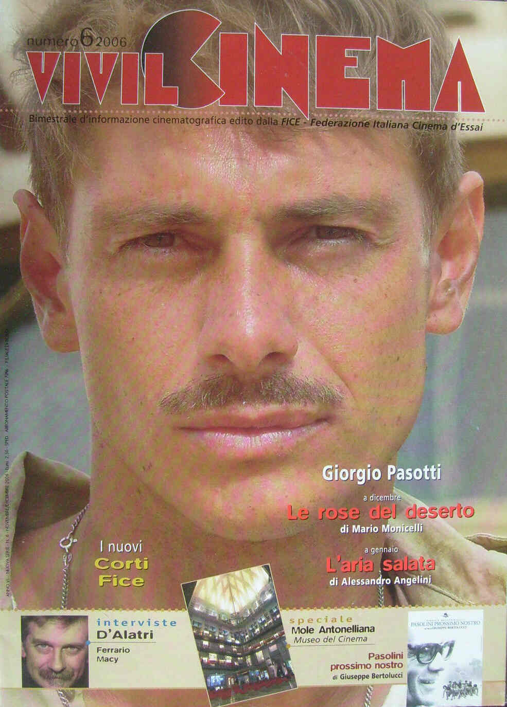 VIVILCINEMA magazine side cover Issue 6  2006
