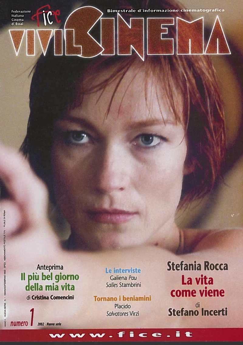VIVILCINEMA magazine side cover Issue 1  2002