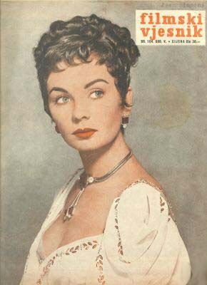 FILMSKI VJESNIK magazine side cover Issue 114  1956