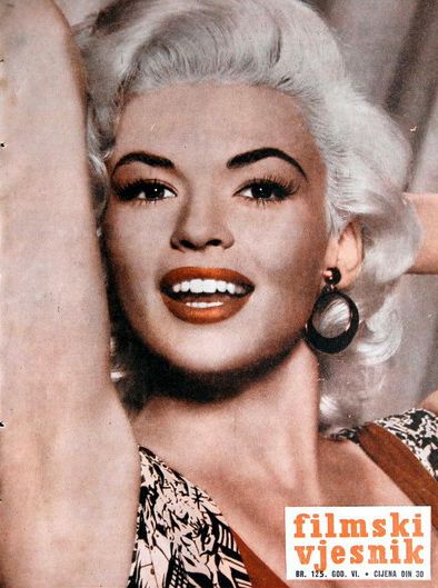 FILMSKI VJESNIK magazine side cover Issue 125  1957