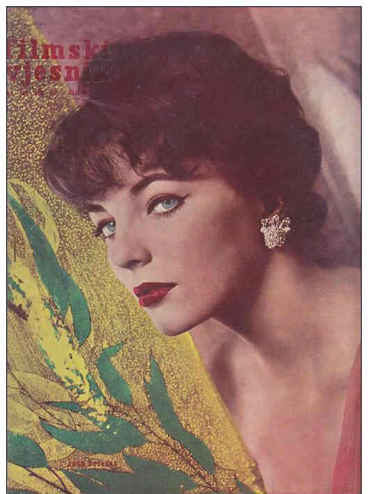 FILMSKI VJESNIK magazine side cover Issue 145  1958