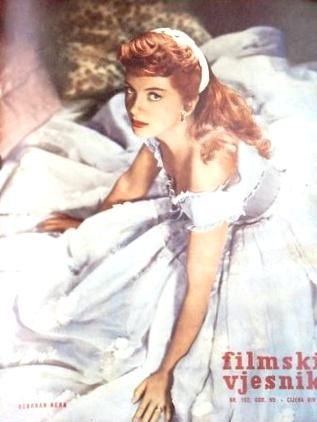 FILMSKI VJESNIK magazine side cover Issue 162  1959