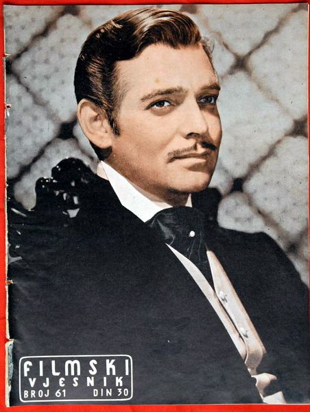FILMSKI VJESNIK magazine side cover Issue 61  1954