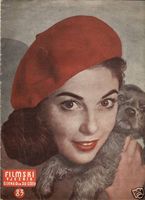 FILMSKI VJESNIK magazine side cover Issue 83  1955