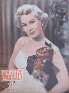 FILMSKI VJESNIK magazine side cover Issue 90  1955