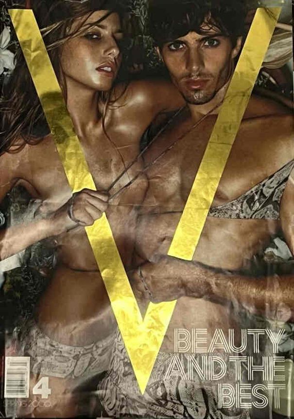 V MAGAZINE magazine side cover Issue 4 Spring 2000