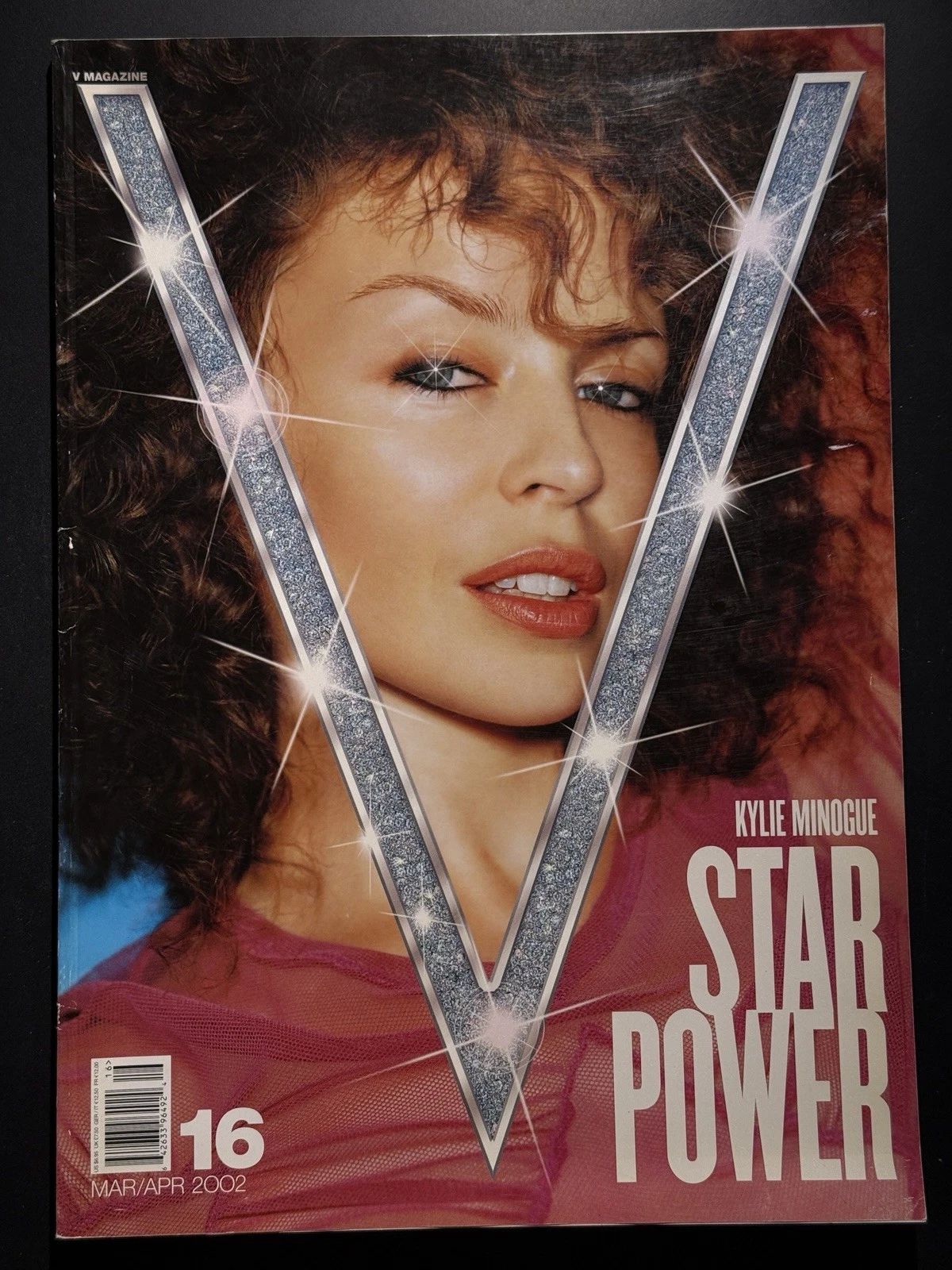 V MAGAZINE magazine side cover Issue 16  March/April 2002