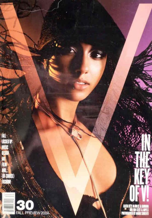 V MAGAZINE magazine side cover Issue 30 Fall 2004