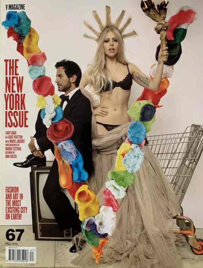 V MAGAZINE magazine side cover Issue 67 Fall 2010