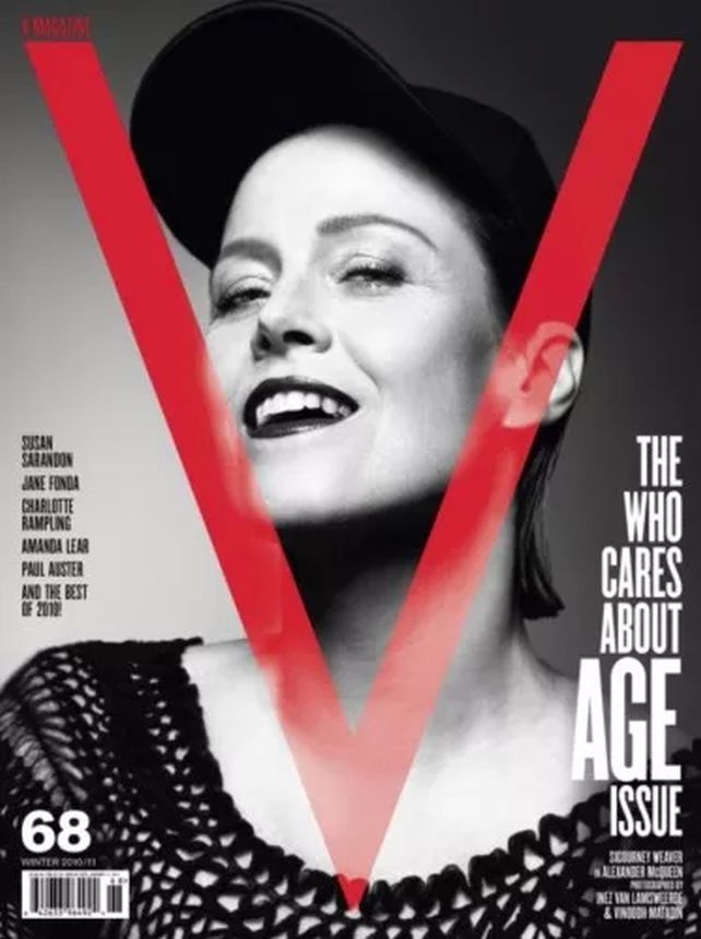 V MAGAZINE magazine side cover Issue 68 Winter 2010