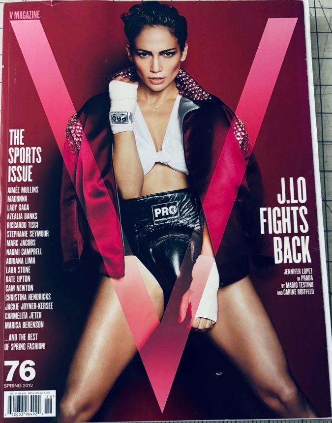 V MAGAZINE magazine side cover Issue 76 Spring 2012