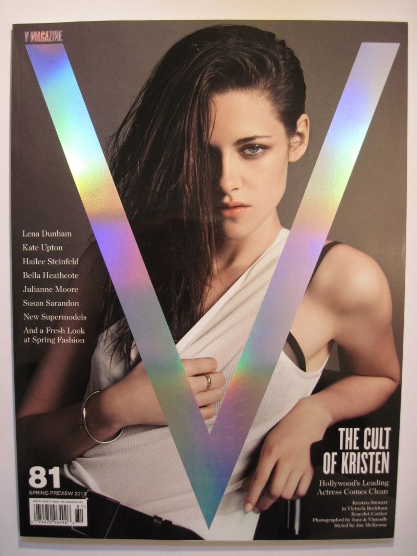 V MAGAZINE magazine side cover Issue 81 Spring 2013