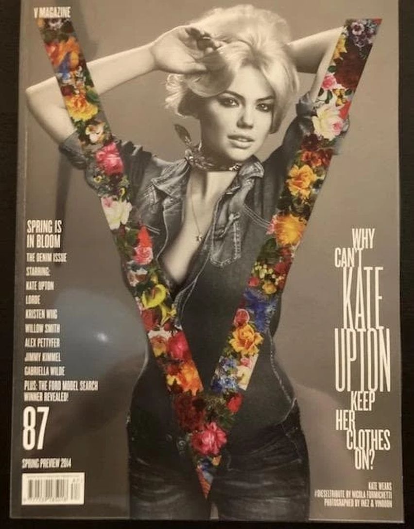 V MAGAZINE magazine side cover Issue 87 Spring 2014
