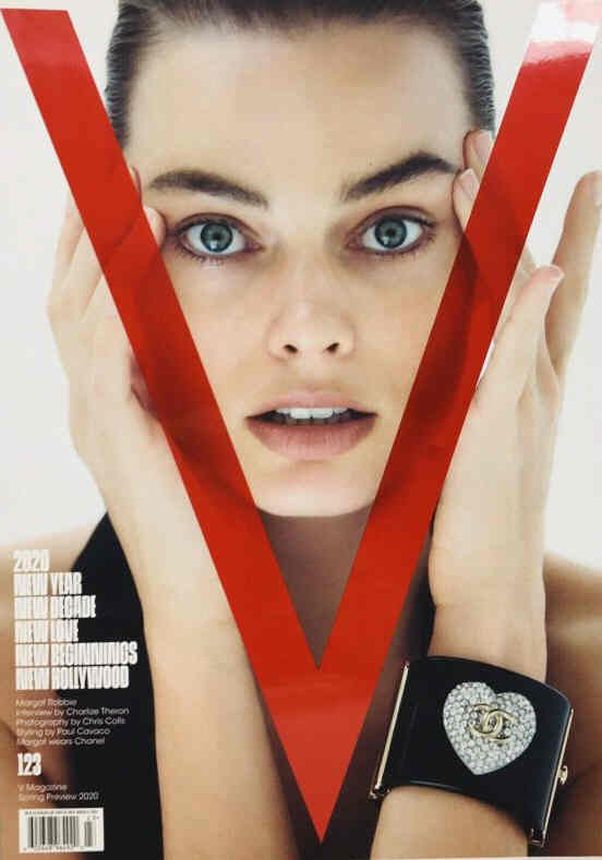 V MAGAZINE magazine side cover Issue 123 Spring 2020