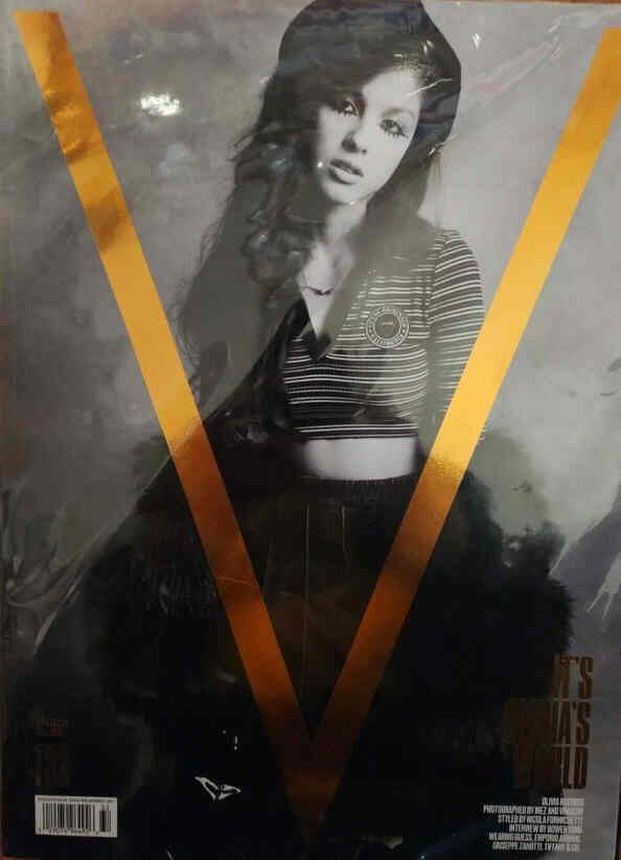 V MAGAZINE magazine side cover Issue 132 Fall 2021