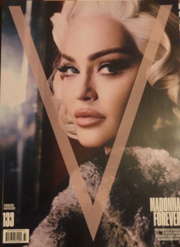 V MAGAZINE magazine side cover Issue 133 Winter 2021