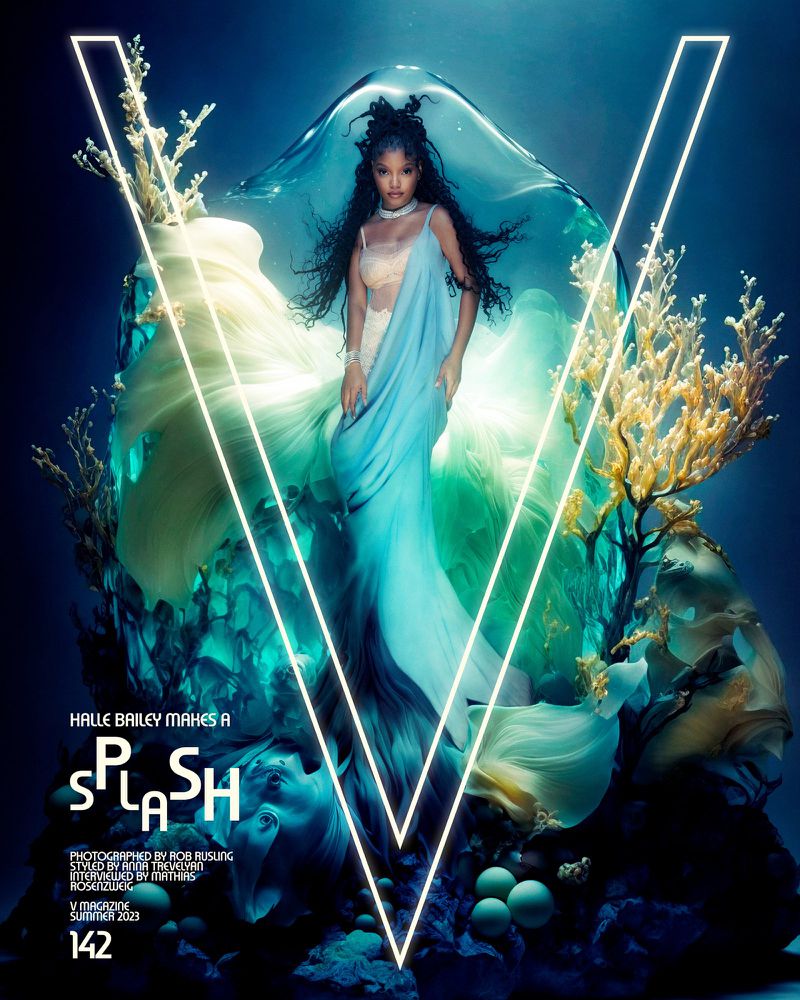 V MAGAZINE magazine side cover Issue 142 Summer 2023