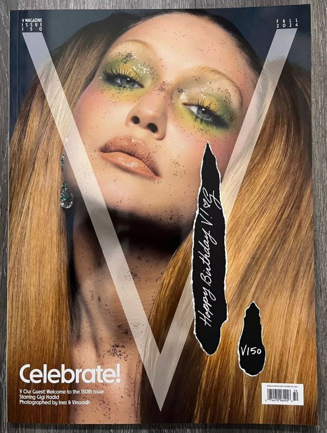 V MAGAZINE magazine side cover Issue 150 Fall 2024