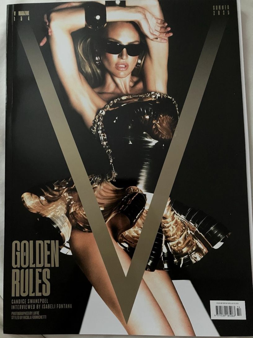 V MAGAZINE magazine side cover Issue 154 Summer 2025