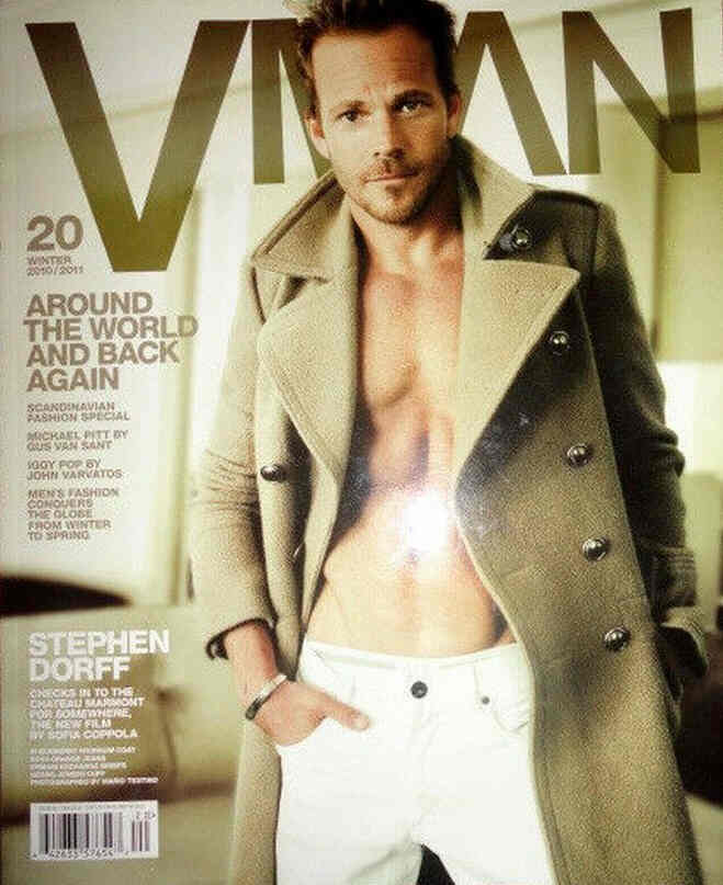 V MAN magazine side cover Issue 20 Winter 2010