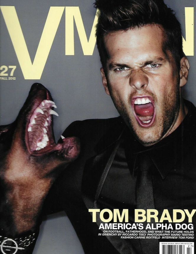 V MAN magazine side cover Issue 27 Fall 2012