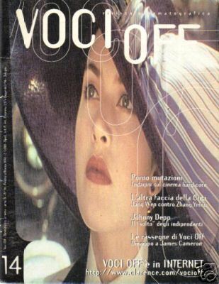 VOCI OFF magazine side cover Issue 14  1998