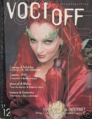 VOCI OFF magazine side cover Issue 11/12  1997