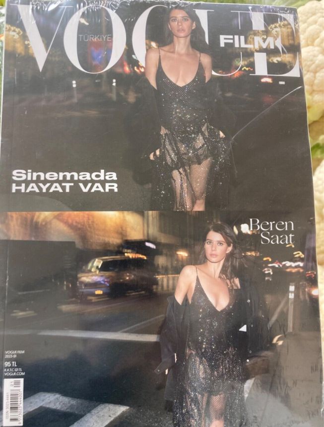 VOGUE FILM TURKEY magazine side cover  November 2023