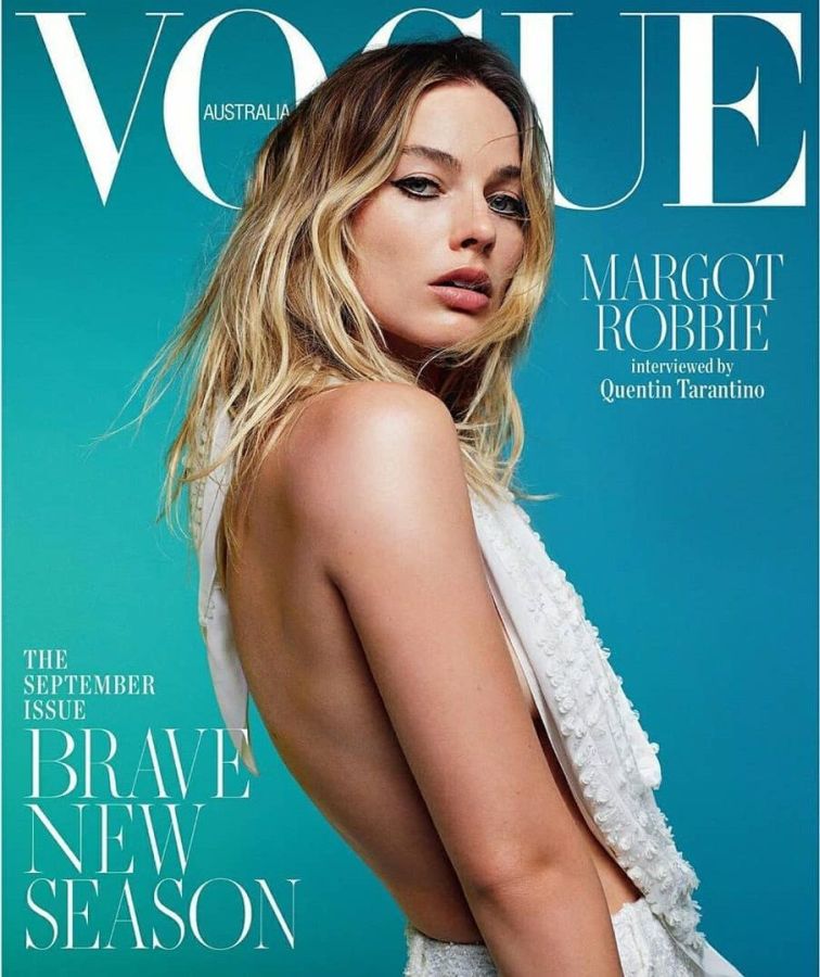 VOGUE AUSTRALIA magazine side cover  September 2019
