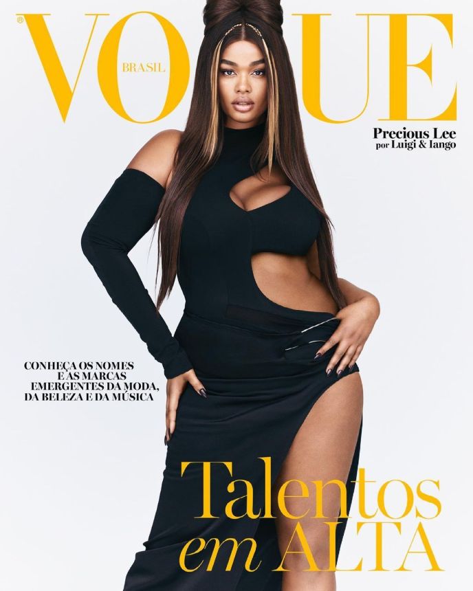 VOGUE BRAZIL magazine side cover  June/July 2021