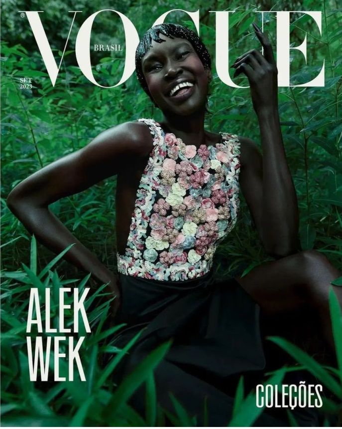 VOGUE BRAZIL magazine side cover  September 2023