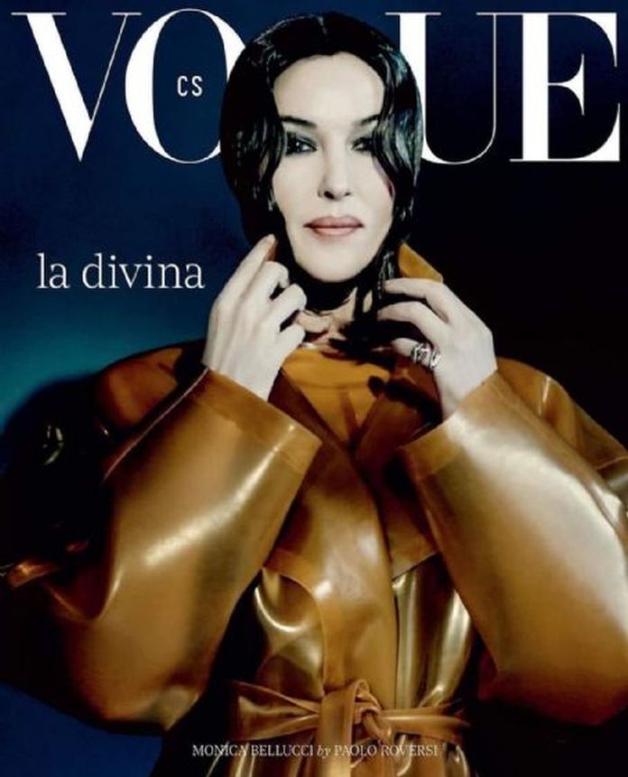 VOGUE CZECH magazine side cover  March 2024