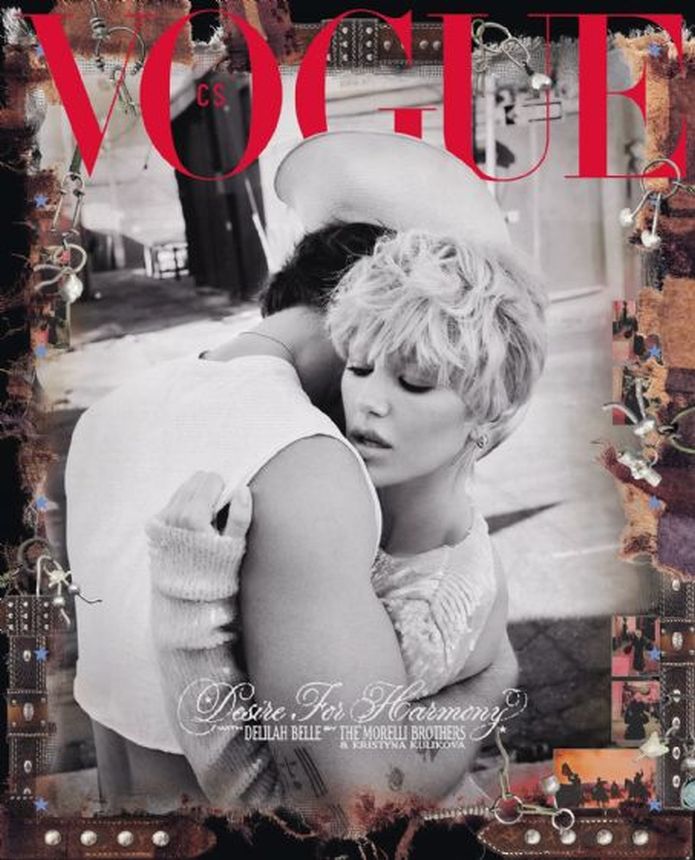 VOGUE CZECH magazine side cover  October 2024