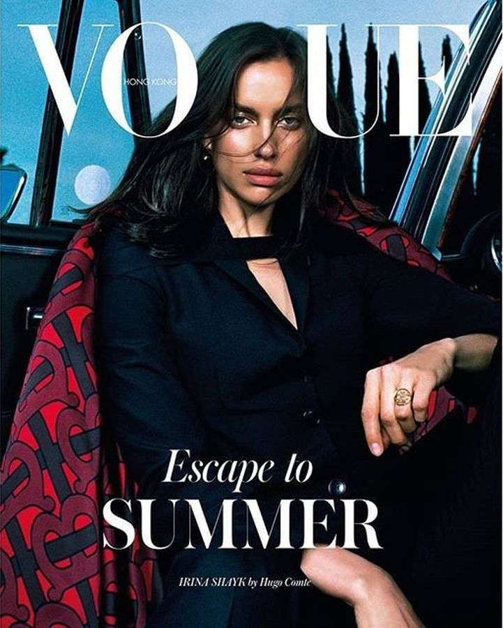 VOGUE HONG KONG magazine side cover  June 2019