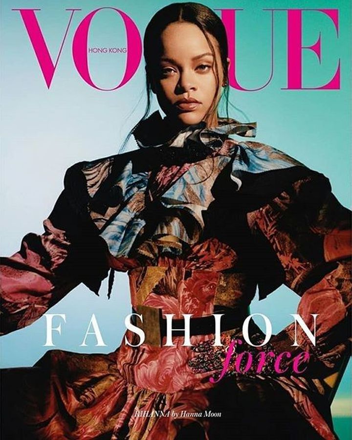 VOGUE HONG KONG magazine side cover  September 2019