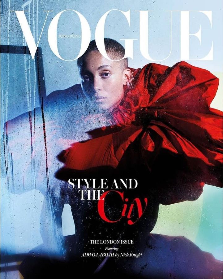 VOGUE HONG KONG magazine side cover  November 2019