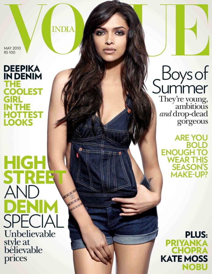 VOGUE INDIA magazine side cover  May 2010